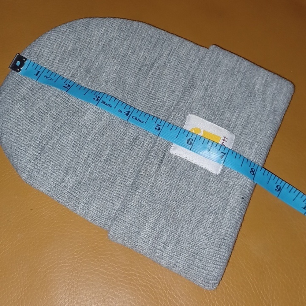 > Carhartt light gray beanie Unisex - Picture 7 of 8